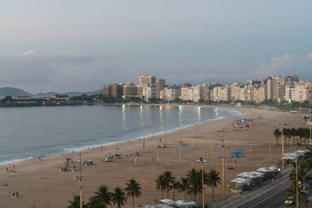 istock Copacabana Beach at sunset 1143981723