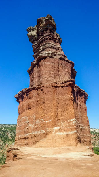 istock texas park rock formation background landscape with blue skies 1143982425