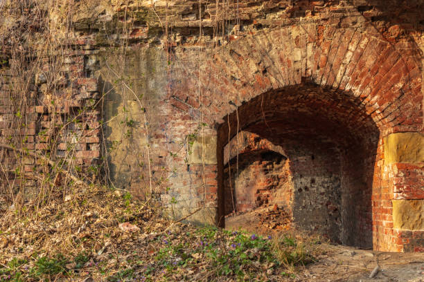 istock Ruined Fortifications around Kosciuszko Mound, Krakow, Poland 1143983891