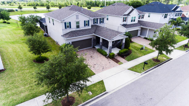 istock Aerial View House 1143985945