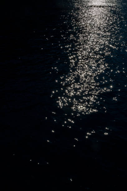 istock Sunlight reflected on the water is beautiful sparkling 1143986570