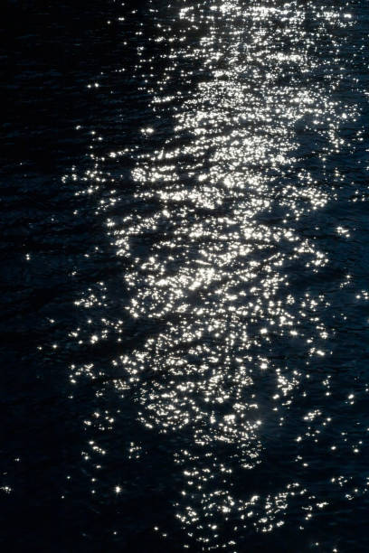 istock Sunlight reflected on the water is beautiful sparkling 1143986577
