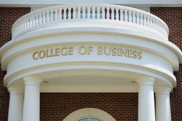 istock College of Business sign 1143990747