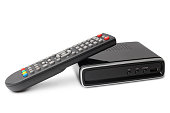 Digital TV tuner with remote control