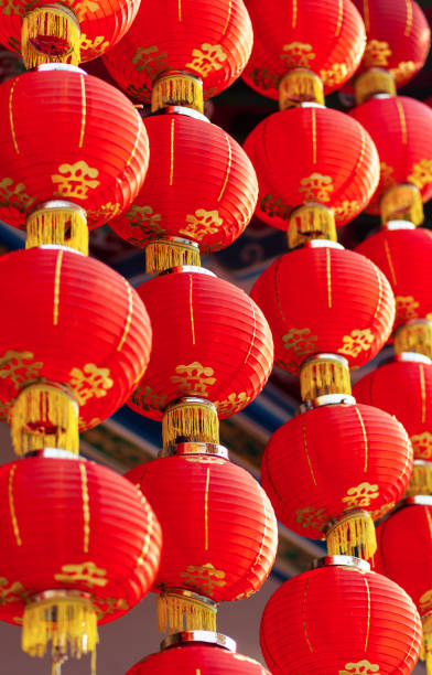 istock red lanterns of Buddhist temple 1143999796