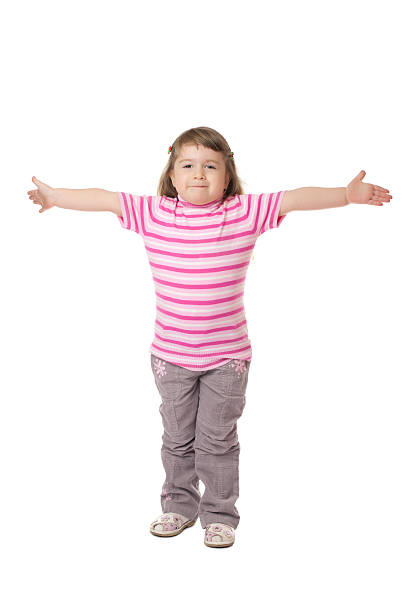istock Staying little funny girl 114401676