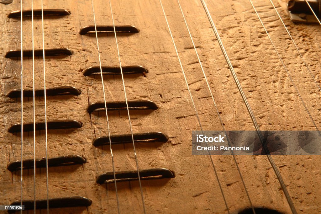 Alte Zither - Lizenzfrei Alt Stock-Foto