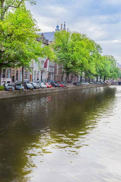 istock scene of canal in amstedram 1144021485