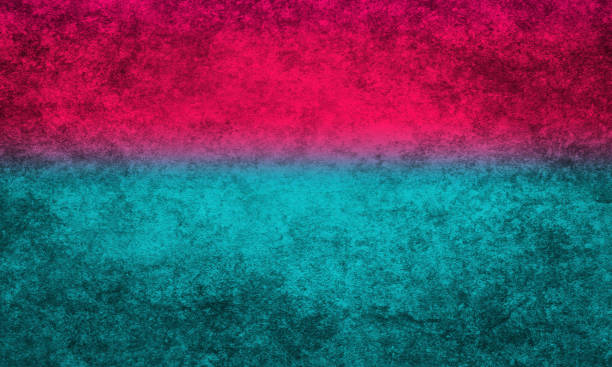Grunge Texture Background - Red Magenta Teal