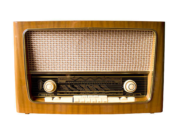 istock Antique Radio isolated 114404852