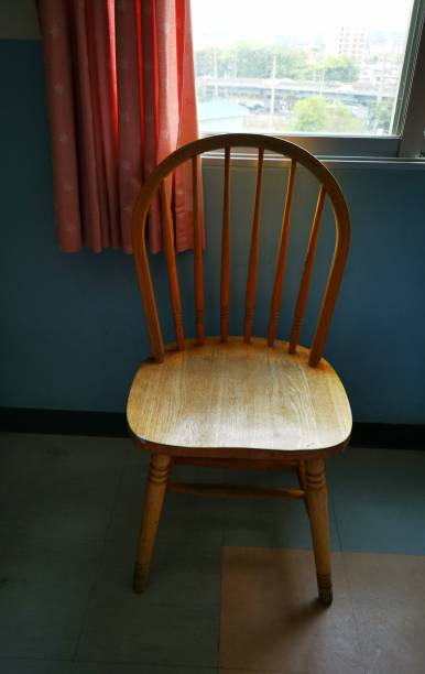 Chair near windows