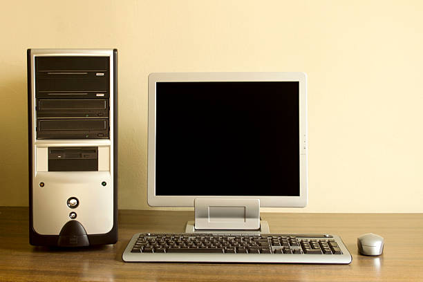 Desktop Computer  computer case stock pictures, royalty-free photos & images