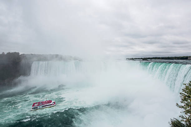 istock A tourist cruise on Niagara Falls 1144058173