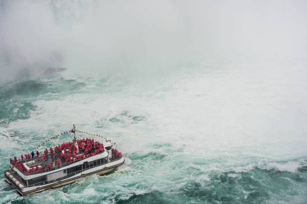 istock A tourist cruise on Niagara Falls 1144058179