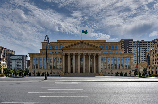 The Supreme Court of the Republic of Azerbaijan in Baku, Azerbaijan.