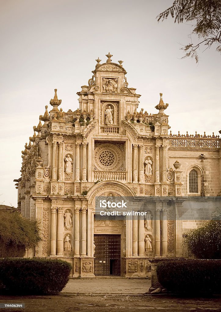 Monastero Cappella Cartuja - Foto stock royalty-free di Andalusia