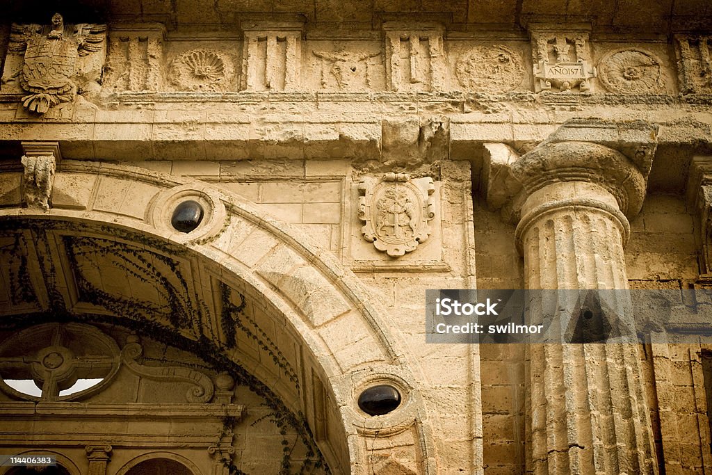Arco detalhe clássico - Foto de stock de Acabado royalty-free