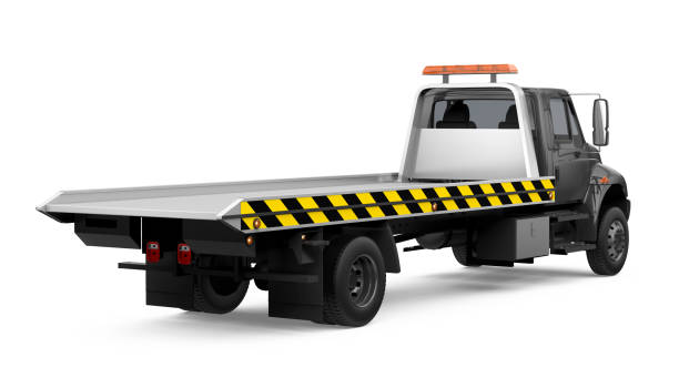 istock Tow Truck Isolated 1144068925