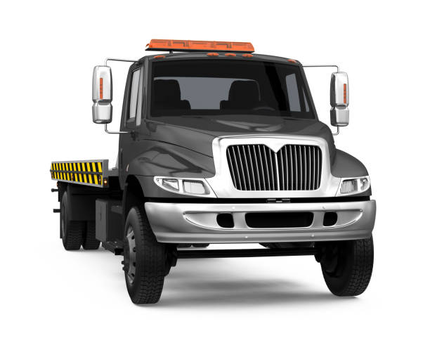 istock Tow Truck Isolated 1144068988