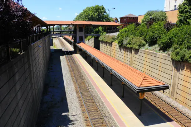 Photo of Amtrak High Point station at High Point, North Carolina