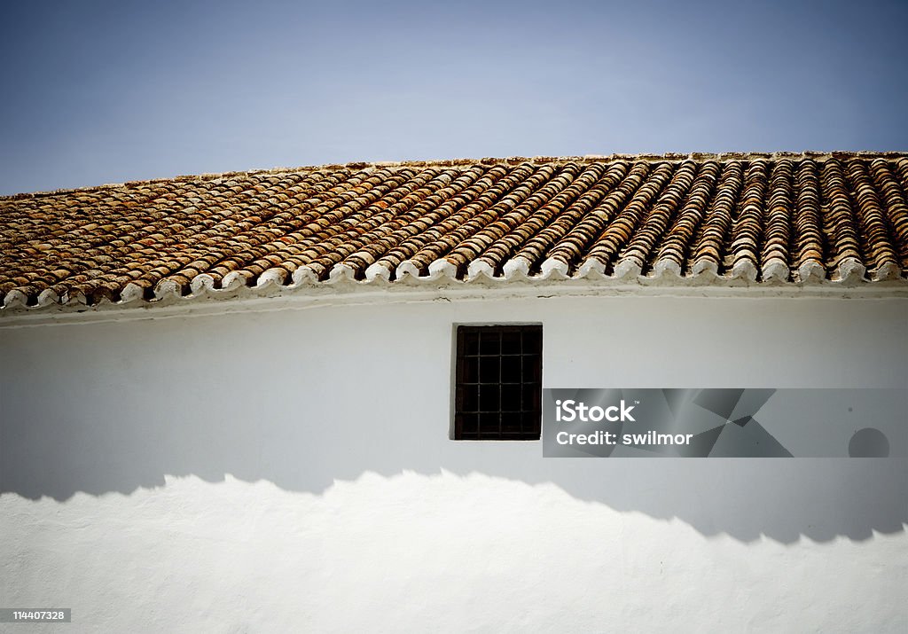 Spanischen Fliesen Shadow - Lizenzfrei Abstrakt Stock-Foto