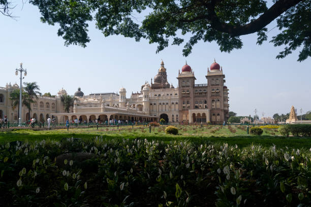 istock Mysore Palace building at Mysore,Karnataka,India 1144076998