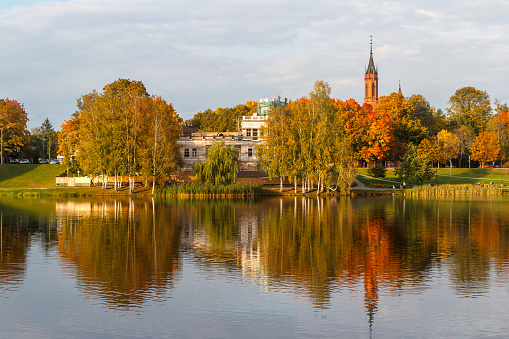 Dressed in autumn colors Druskininkai, Lithuania
