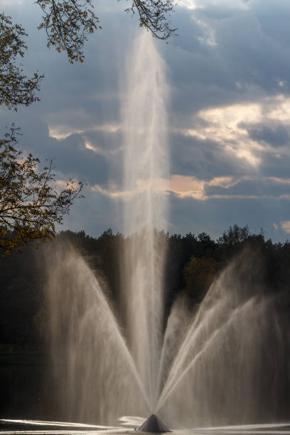 istock Big fountain in Druskininkai, Lithuania 1144081567