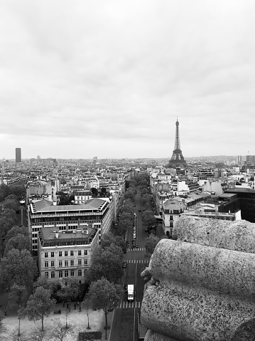 View from the Arc De Triomphe