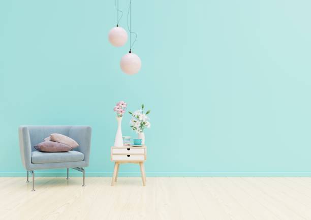 istock Living Room Interior with chair 1144090763