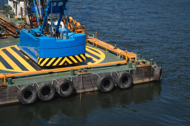 istock High Angle View Of Freight Transportation On Sea 1144092558