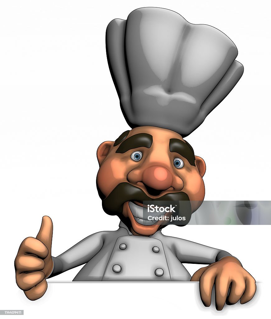 Cartoon Chef  Chef Stock Photo