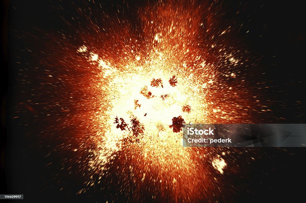 Explosion (superhires)  Exploding Stock Photo