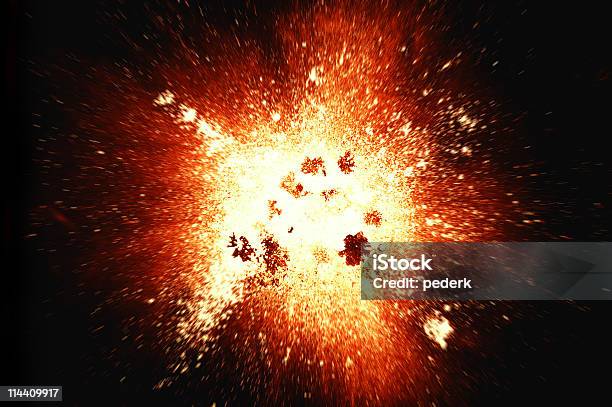 Explosion Stock Photo - Download Image Now - Exploding, Fire - Natural Phenomenon, Big Bang
