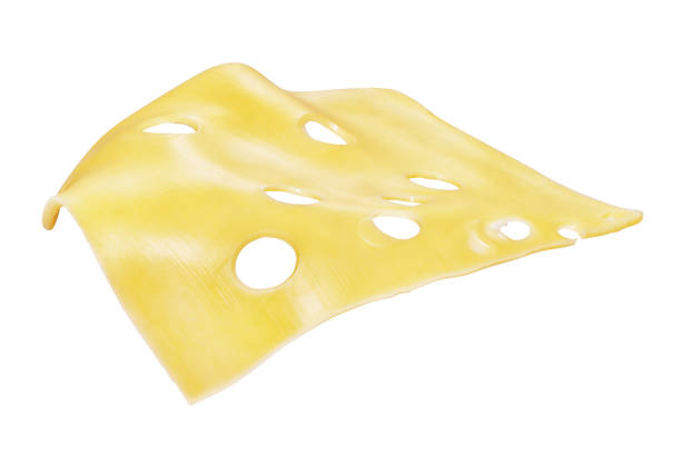 plasterek sera wyizolowany - cheese portion swiss culture swiss cheese zdjęcia i obrazy z banku zdjęć