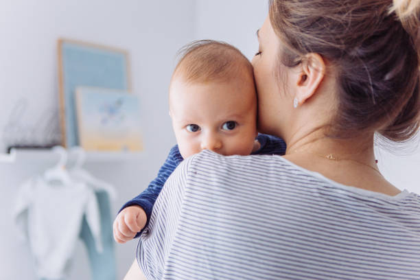 istock Mother and baby son 1144110189