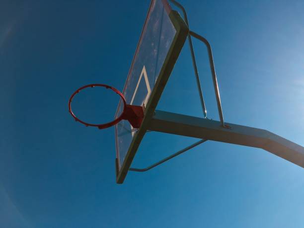 istock Basketball ring outdoor 1144111396