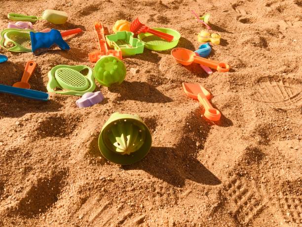 istock Plastic colorful child toys 1144113292