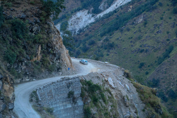 istock Extreme roads in the mountains 1144122461