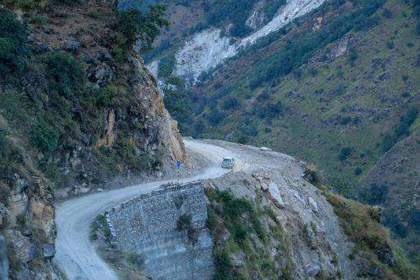 istock Extreme roads in the mountains 1144122472