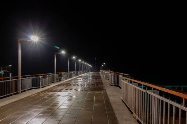 istock Night scene of a Bridge. 1144123013