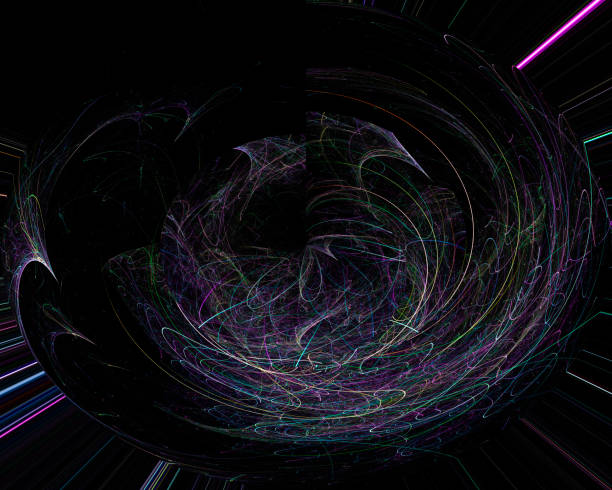 istock abstract digital fractal, fantasy design imagination 1144124639
