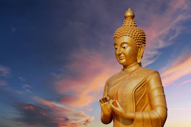 istock Buddha image used as amulets of Buddhism religion 1144125056