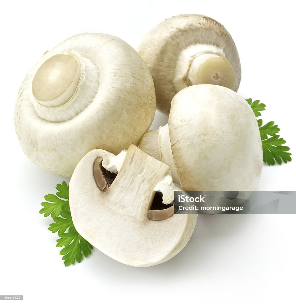 Champignon - Foto stock royalty-free di Bianco