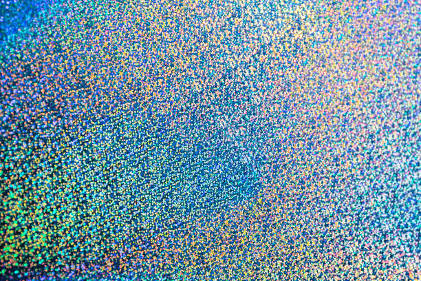 istock Background blue multicolor abstract festive rainbow pearl holographic bright with a gradient shining magic with bokeh effect 1144127420