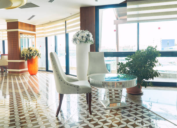istock Luxury five stars hotel's lobby waiting area 1144128563