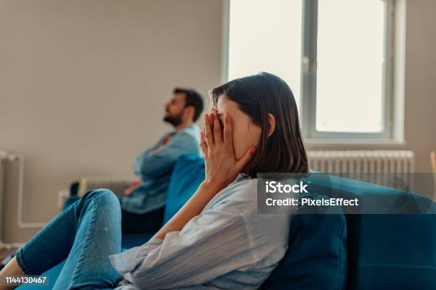 I Cant Believe Were Fighting About This Again Stock Photo - Download Image Now - Couple - Relationship, Family, Arguing