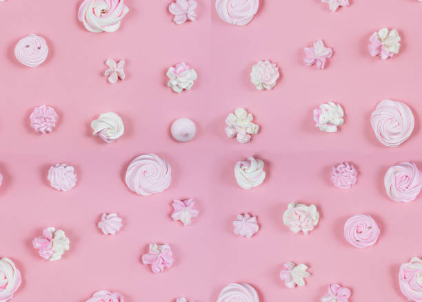 istock Pink Sweet Pattern Birthday Party Pastel Flat Lay 1144131610