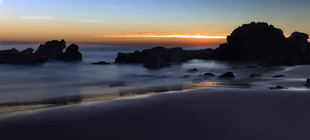 istock Flynns Beach Sunrise port macquarie long exposure 1144134258