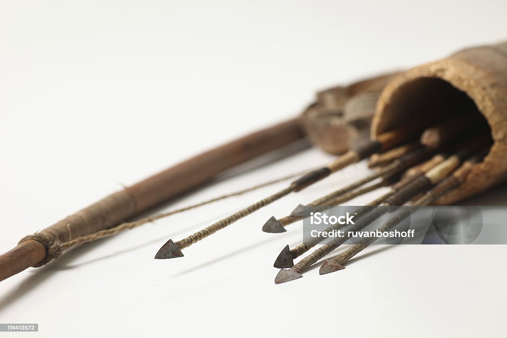 Bushman bow and arrow  Bow and Arrow Stock Photo